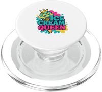 Funny I'm Probably Dreaming of Ice Cream Lover Foodie Treat PopSockets PopGrip for MagSafe