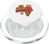 Funny I'm Probably Dreaming of Ice Cream Lover Foodie Treat PopSockets PopGrip for MagSafe