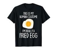 Funny I'm Really A Fried Egg Gift Cute Fried Egg T-Shirt