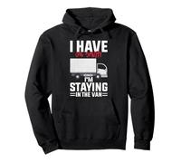 Funny I'm Staying In Tha Van Phasmophobia man women Pullover Hoodie
