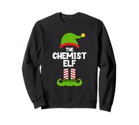 Funny I'm The Chemist Elf Christmas Xmas Chemistry Sweatshirt
