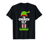 Funny I'm The Church Elf Christmas Xmas Volunteer Member T-Shirt