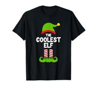 Funny I'm The Coolest Elf Christmas Xmas Cool T-Shirt