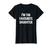 Funny I'm The Favourite Daughter Children Siblings T-Shirt