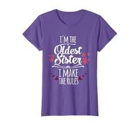 Funny I'm The Oldest Sister I Make The Rules Family Siblings T-Shirt