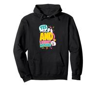 Funny Improv Comedy Quote, Yes And I Regret Nothing Pullover Hoodie