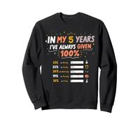 Funny In My 5 Years Work Employee 5th Anniversary Humor Sweatshirt