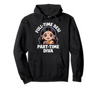 Funny Indian Girl Desi Roots Pullover Hoodie
