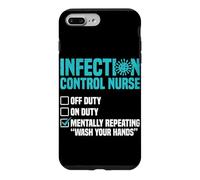 Funny Infection control nurse Case for iPhone 7 Plus/8 Plus