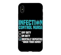 Funny Infection control nurse Case for iPhone XS Max