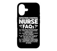 Funny Infection Control Nurse Infection Prevention Case for iPhone 17