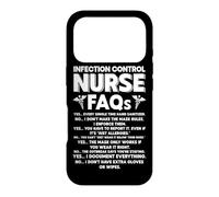 Funny Infection Control Nurse Infection Prevention Case for iPhone 17 Pro