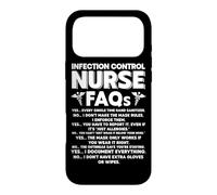Funny Infection Control Nurse Infection Prevention Case for iPhone 17 Pro Max