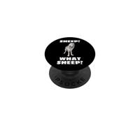 Funny Innocent Wolf Meme Sheep What Sheep PopSockets Adhesive PopGrip