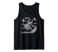 Funny Insect Humor Spider Beetle Moth Love The Unloved Tank Top