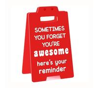 Funny Inspirational Team Gifts,Office Desk Decor - Appreciation Gift for Teammates Employees Coworker Friends, Team Definition Sign Office Cubicle Decor Red Sign for Birthday White Elephant Gifts