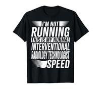 Funny Interventional Radiology Technologist Apparel Design Value Graphic T-Shirt, Men, Black, XL