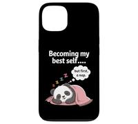 Funny Introvert Becoming My Best Self But First a Nap Case for iPhone 13