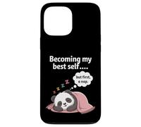 Funny Introvert Becoming My Best Self But First a Nap Case for iPhone 13 Pro Max