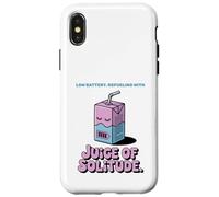 Funny Introvert Design for Low Social Battery Days Case for iPhone X/XS