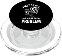 Funny Introvert First Of All Im Not The Problem PopSockets PopGrip for MagSafe