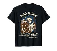 Funny Introvert Hiking Club Antisocial Overthinking Anxiety T-Shirt