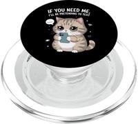 Funny Introvert If You Need Me I'll Be Pretending To Text PopSockets PopGrip for MagSafe