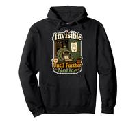 Funny Introvert Invisible Until Further Notice Cat Parent Pullover Hoodie