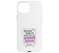 Funny Introvert Protest Sign Resist Quote Design Case for iPhone 15 Plus