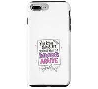 Funny Introvert Protest Sign Resist Quote Design Case for iPhone 7 Plus/8 Plus