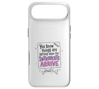 Funny Introvert Protest Sign Resist Quote Design Case for iPhone Air