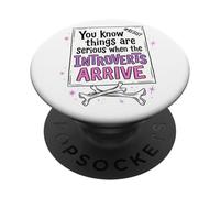 Funny Introvert Protest Sign Resist Quote Design PopSockets Adhesive PopGrip