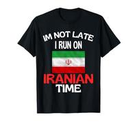 Funny Iranian Banter and Iran Jokes T-Shirt - Black, Small, Unisex Adult, Short Sleeve, Cotton, Polyester, Iranian, Iranian Culture Enthusiasts, Multi-Age