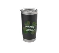 Funny Irish Blessing Heaven Half Hour Devil Dead Luck Erin Stainless Steel Insulated Tumbler