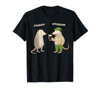 Funny Irish O'Possum vs Possum Pun Saint Patrick's Day Humor T-Shirt