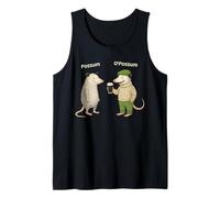 Funny Irish O'Possum vs Possum Pun Saint Patrick's Day Humor Tank Top