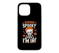 Funny Irish Skeleton With Red Hair Sounds Spooky Im In Treat Case for iPhone 13 Pro Max