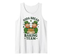 Funny Irish Soda Bread Baking Crew St-Patrick Food Lover Tank Top