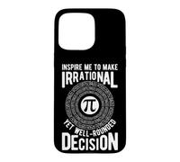 Funny Irrational Decision Making Pi Case for iPhone 15 Pro Max