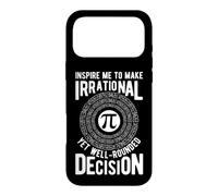 Funny Irrational Decision Making Pi Case for iPhone 17 Pro Max