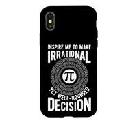 Funny Irrational Decision Making Pi Case for iPhone X/XS