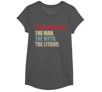 Funny IT Guy, and Support for tech, Myth, Legend Programmer T-Shirt, Girls, Asphalt Grey, X-Small