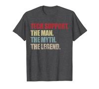 Funny IT Guy, and Support for tech, Myth, Legend Programmer T-Shirt, Men, Dark Heather Grey, XX-Large