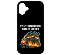 Funny IT Server Room Error Sysadmin DevOps Tech Humor Case for iPhone 16 Plus