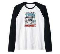 Funny IT Service Desk Information Technology Job Career Men Raglan Baseball Tee