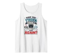 Funny IT Service Desk Information Technology Job Career Men Tank Top