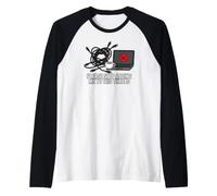 Funny IT Support Please Stop Adding Me to This Thread Raglan Baseball Tee