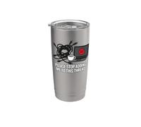 Funny IT Support Please Stop Adding Me to This Thread Stainless Steel Insulated Tumbler