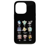 Funny Italian Brainrot Meme Compilation Kawaii Characters Case for iPhone 13 Pro