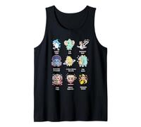 Funny Italian Brainrot Meme Compilation Kawaii Characters Tank Top